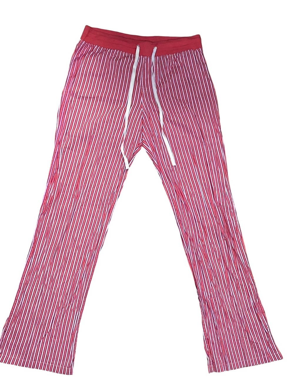 Victoria's Secret Pout Striped Drawstring Pajama Lounge Pants Wide Leg Sleepwear
